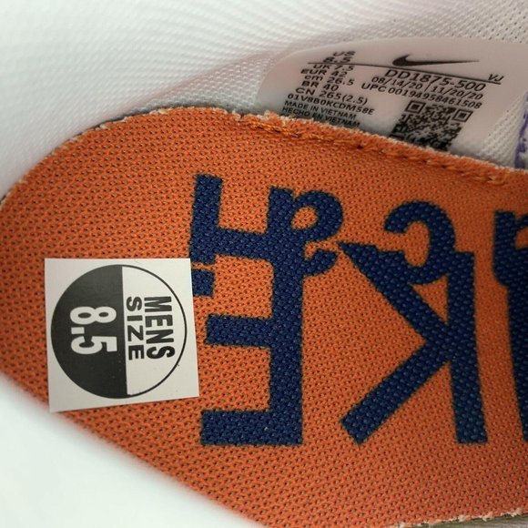 Nike Sacai Vaporwaffle Size 8.5 Mens Dark Iris Sue - Picture 11 of 12